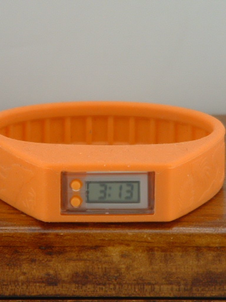 PreOwned Kids The Jungle Book Orange Rubber Band Digital Watch PreOwned Kids The Jungle Book Orange Rubber Band Digital Watch